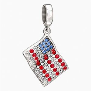 Chamilia American Flag Charm